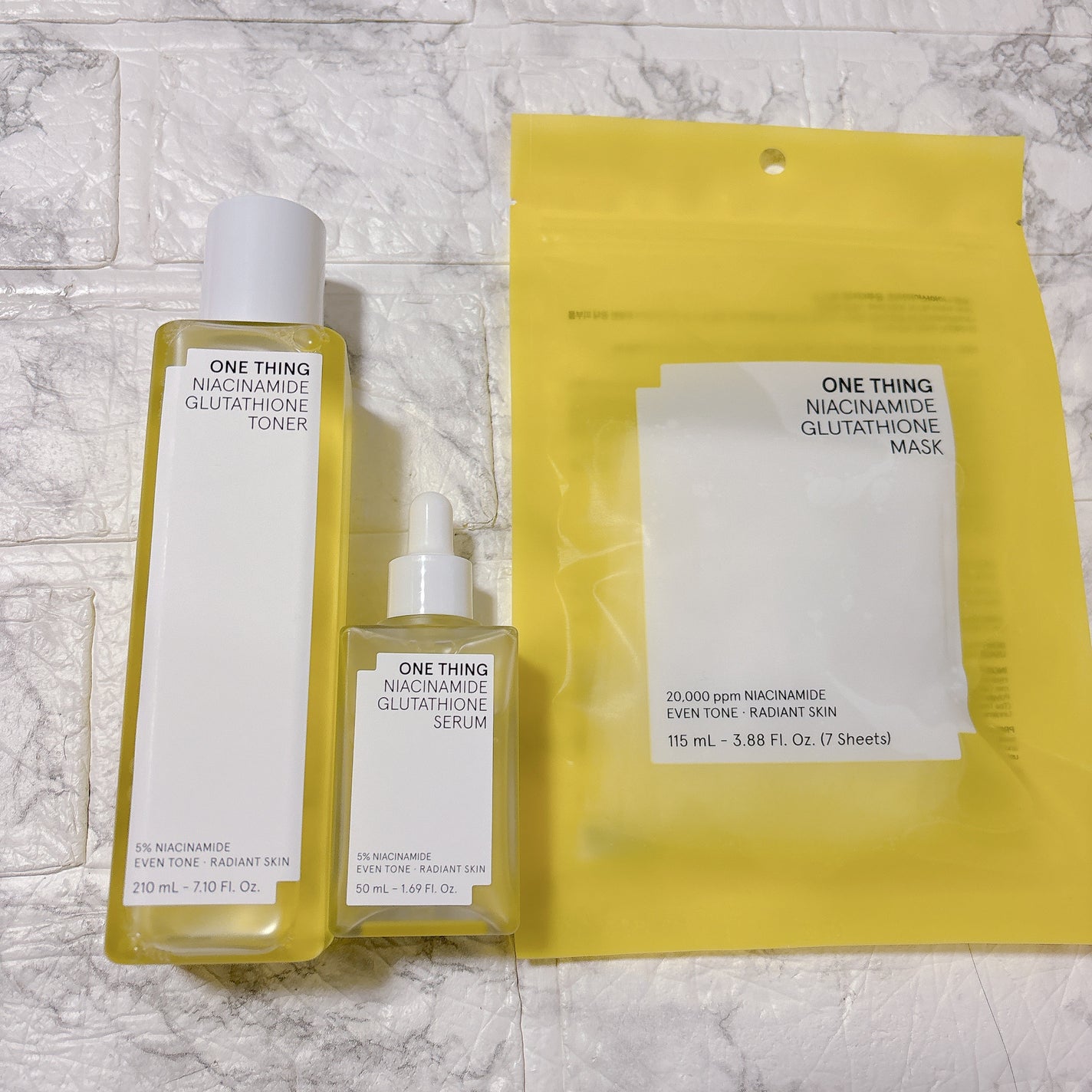 ナイアシンアミドグルタチオントナー/ONE THING/化粧水を使ったクチコミ(5枚目)