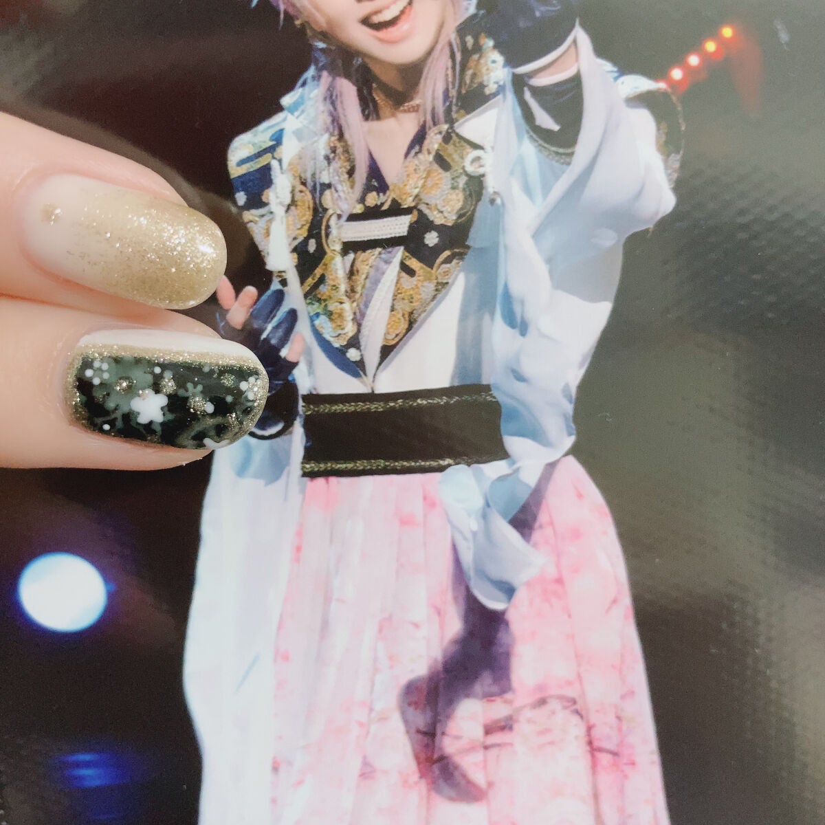 ジェルネイル(ライト対応)/セリア/ジェルネイルを使ったクチコミ(2枚目)