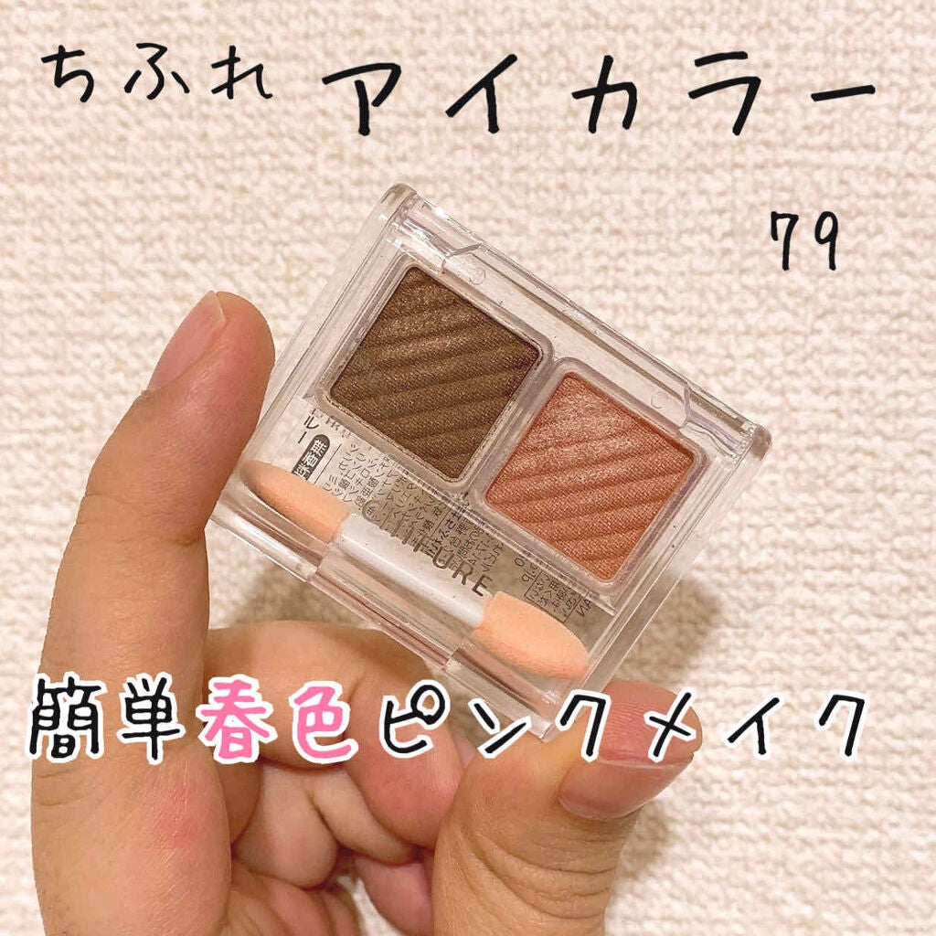 アイ カラー(チップ付)/ちふれ/アイシャドウパレットを使ったクチコミ(1枚目)