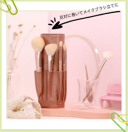 SIXPLUS×mamiseto メイクブラシ9本セット/SIXPLUS/メイクブラシを使ったクチコミ(2枚目)