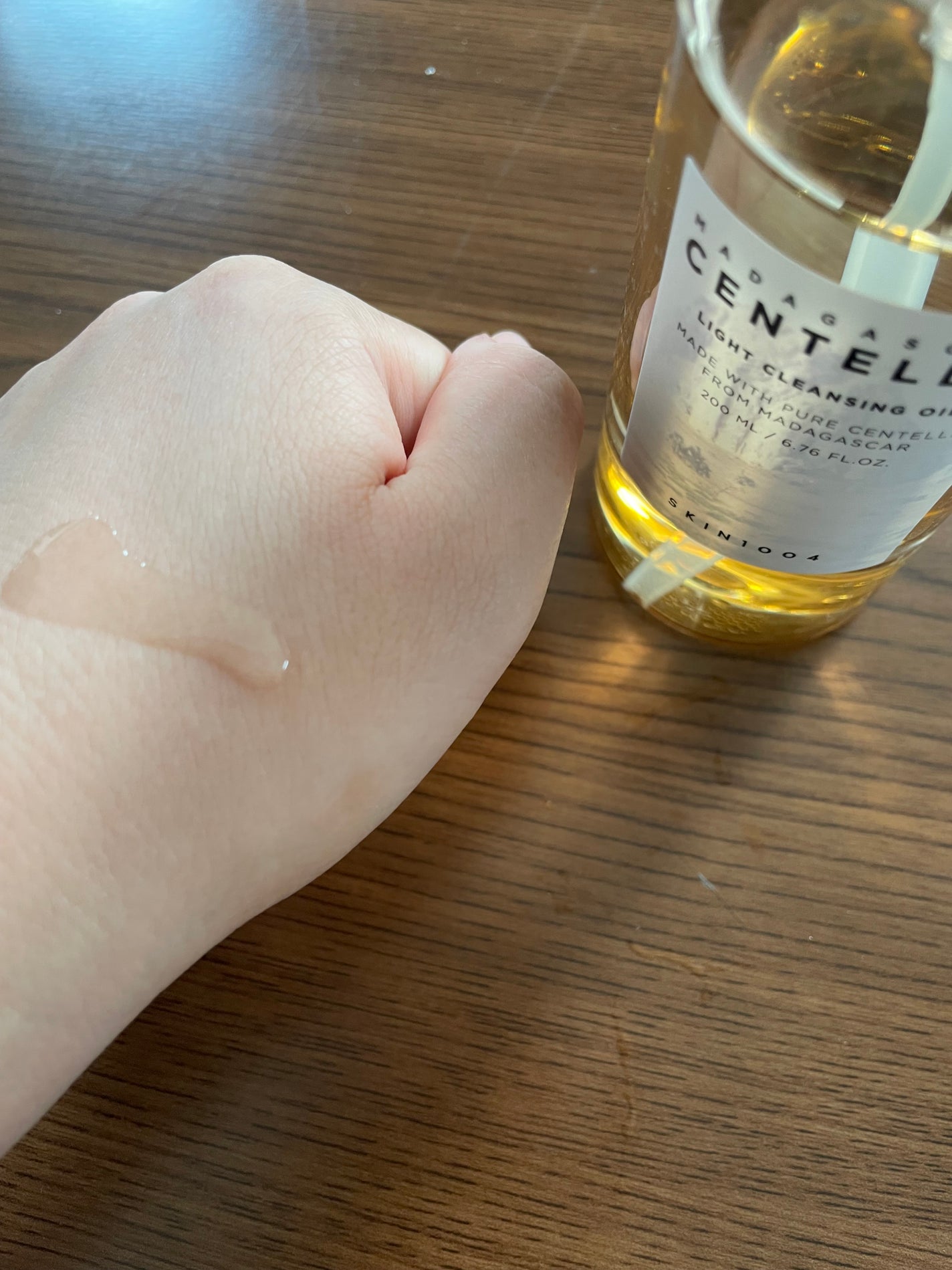 センテラ ライトクレンジングオイル/SKIN1004/オイルクレンジングを使ったクチコミ(1枚目)