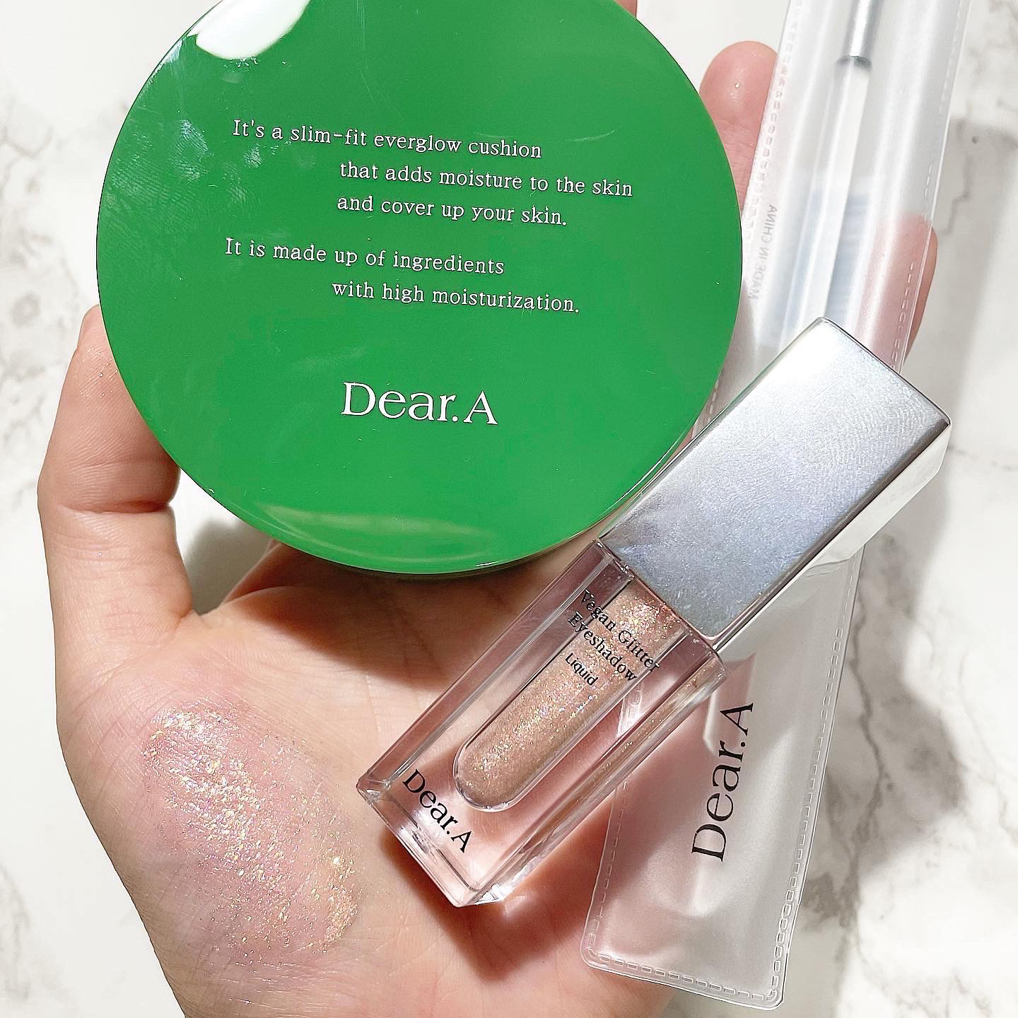 グリッターブラシ/Dear.A/その他を使ったクチコミ（1枚目）