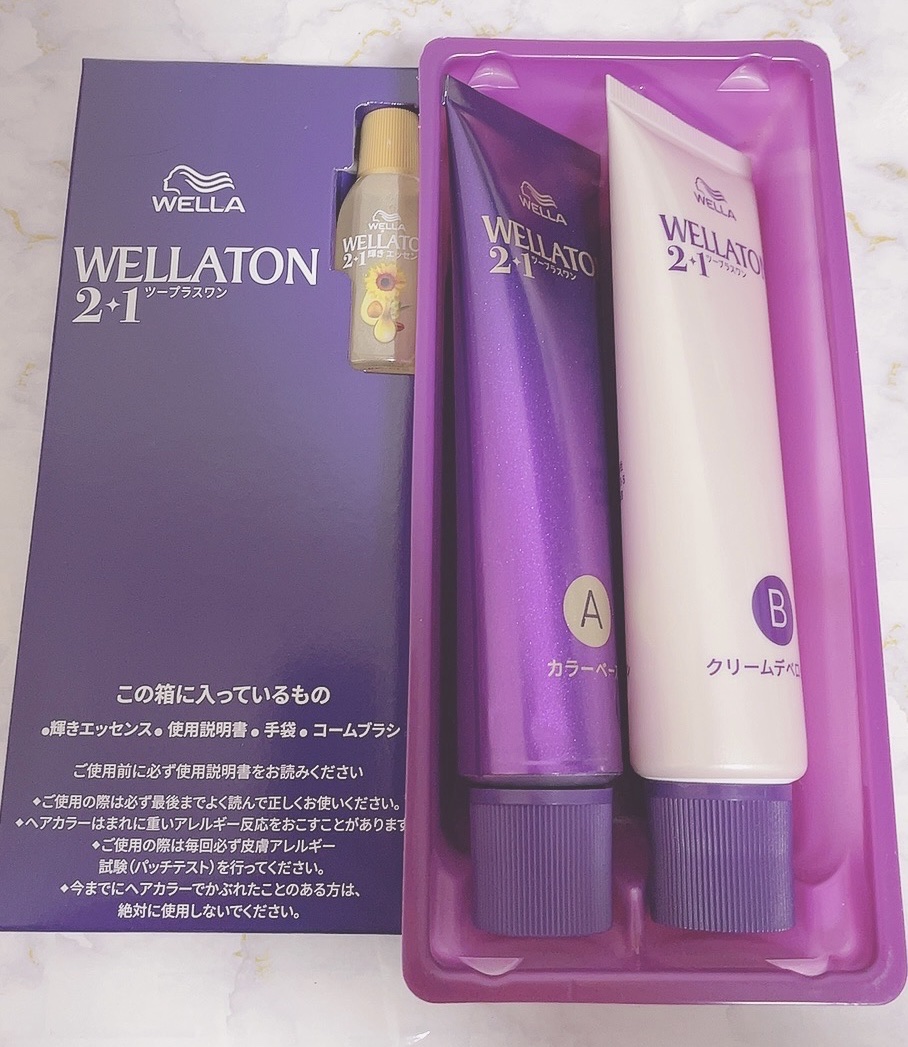 ウエラトーン ツープラスワン クリームタイプ 6CB/ウエラ/ヘアカラーを使ったクチコミ（2枚目）
