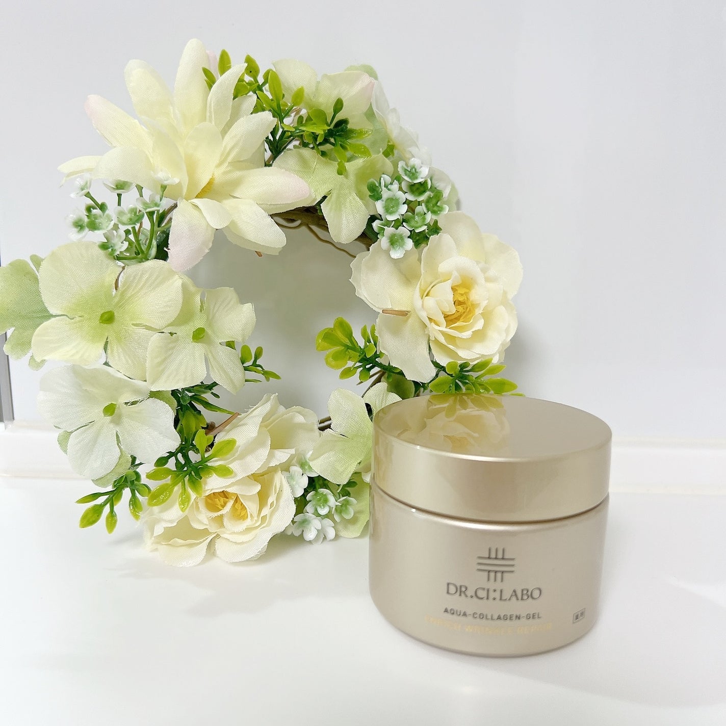 薬用アクアコラーゲンゲル エンリッチリンクルリペア/ドクターシーラボⓇ/フェイスクリームを使ったクチコミ(3枚目)