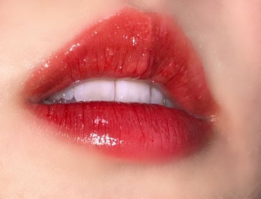 にゅふぃまむ on LIPS 「bbybanila졸리맛탱글로우틴트RD02💄深く艶のある赤が..」（4枚目）