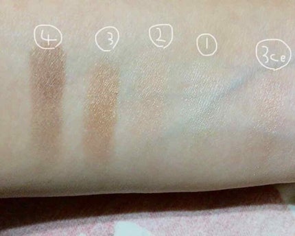 スキニーリッチシャドウ/excel/アイシャドウパレットを使ったクチコミ(3枚目)