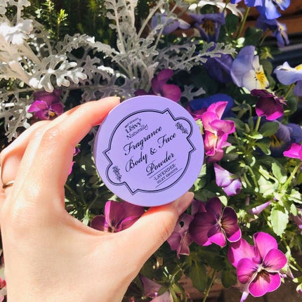 フレグランス ボディ&フェイスパウダー ラベンダー/Leivy/ルースパウダーを使ったクチコミ(4枚目)