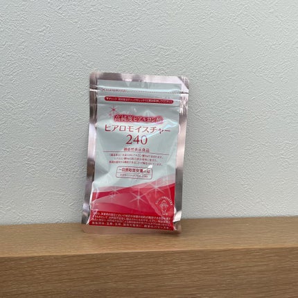 ヒアロモイスチャー240/キユートピア/美容サプリメントを使ったクチコミ(1枚目)