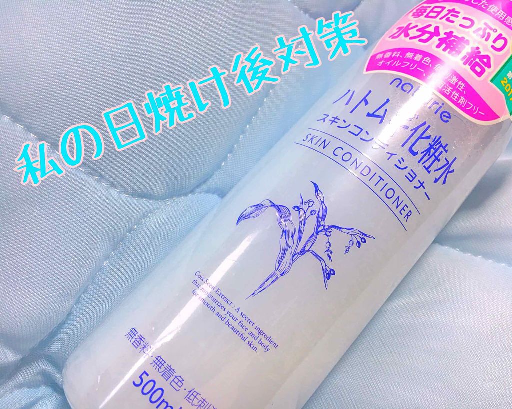 ハトムギ化粧水(ナチュリエ スキンコンディショナー R )/ナチュリエ/化粧水を使ったクチコミ（1枚目）