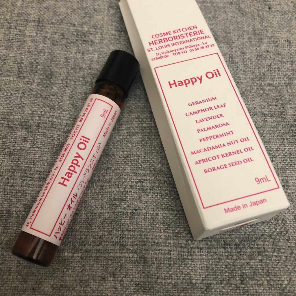 あ on LIPS 「#コスメキッチン#happyoilロールオンタイプのフレグラン..」(1枚目)