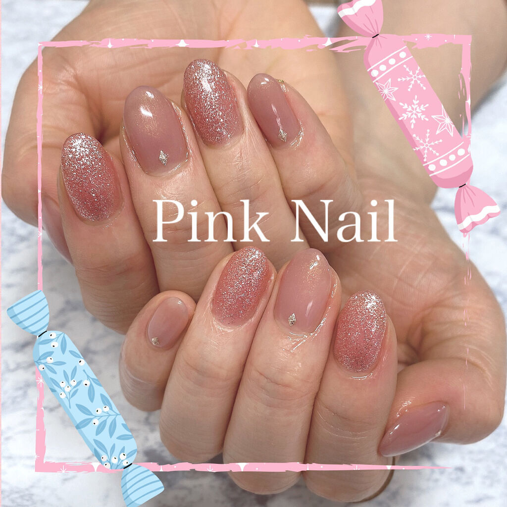 #ジェルネイル,#ピンクネイル,#シンプルネイル,#オフィスネイル,#ジェルネイルのネイルデザイン