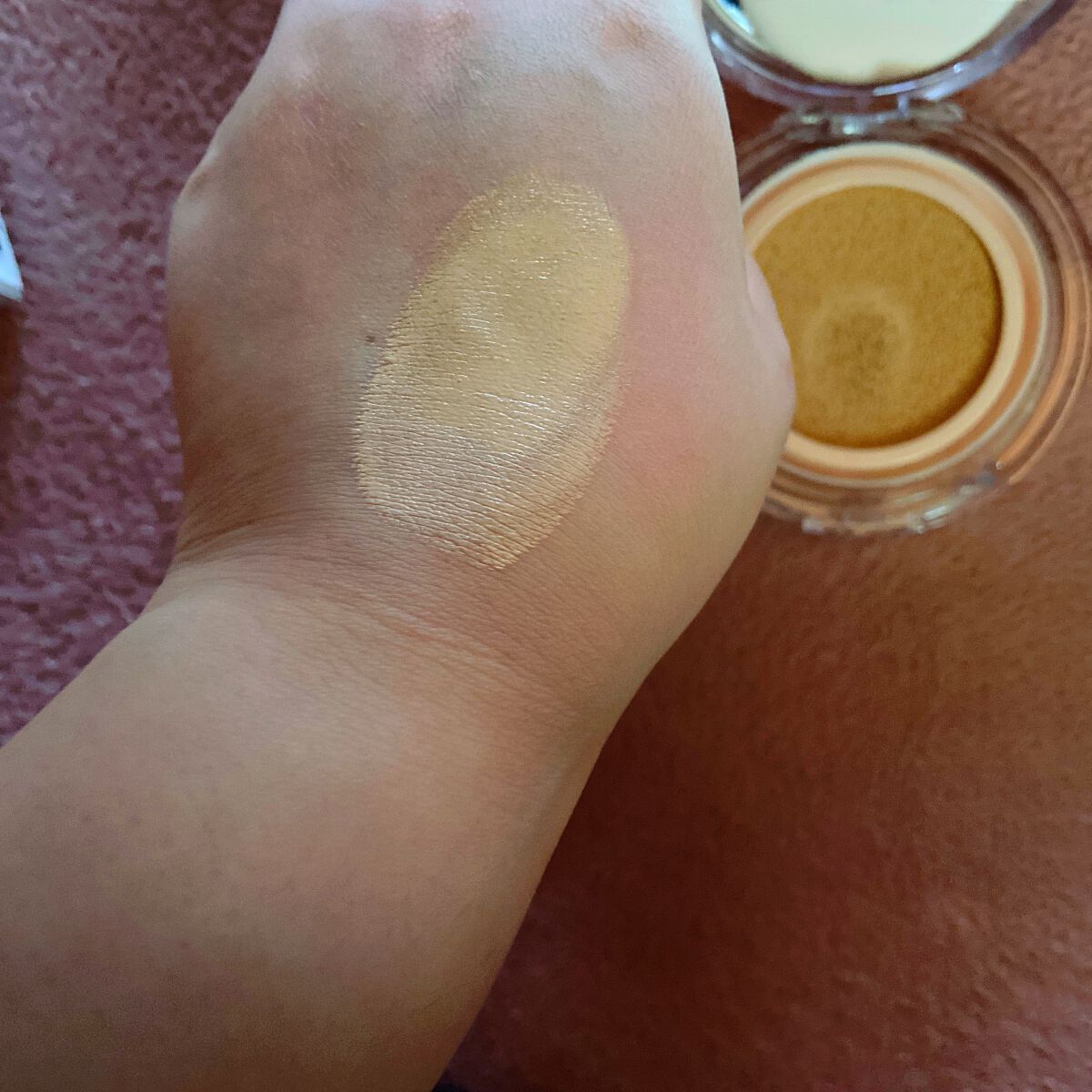 スキンチューンヴィーガンカバークッション/AMUSE/クッションファンデーションを使ったクチコミ(3枚目)