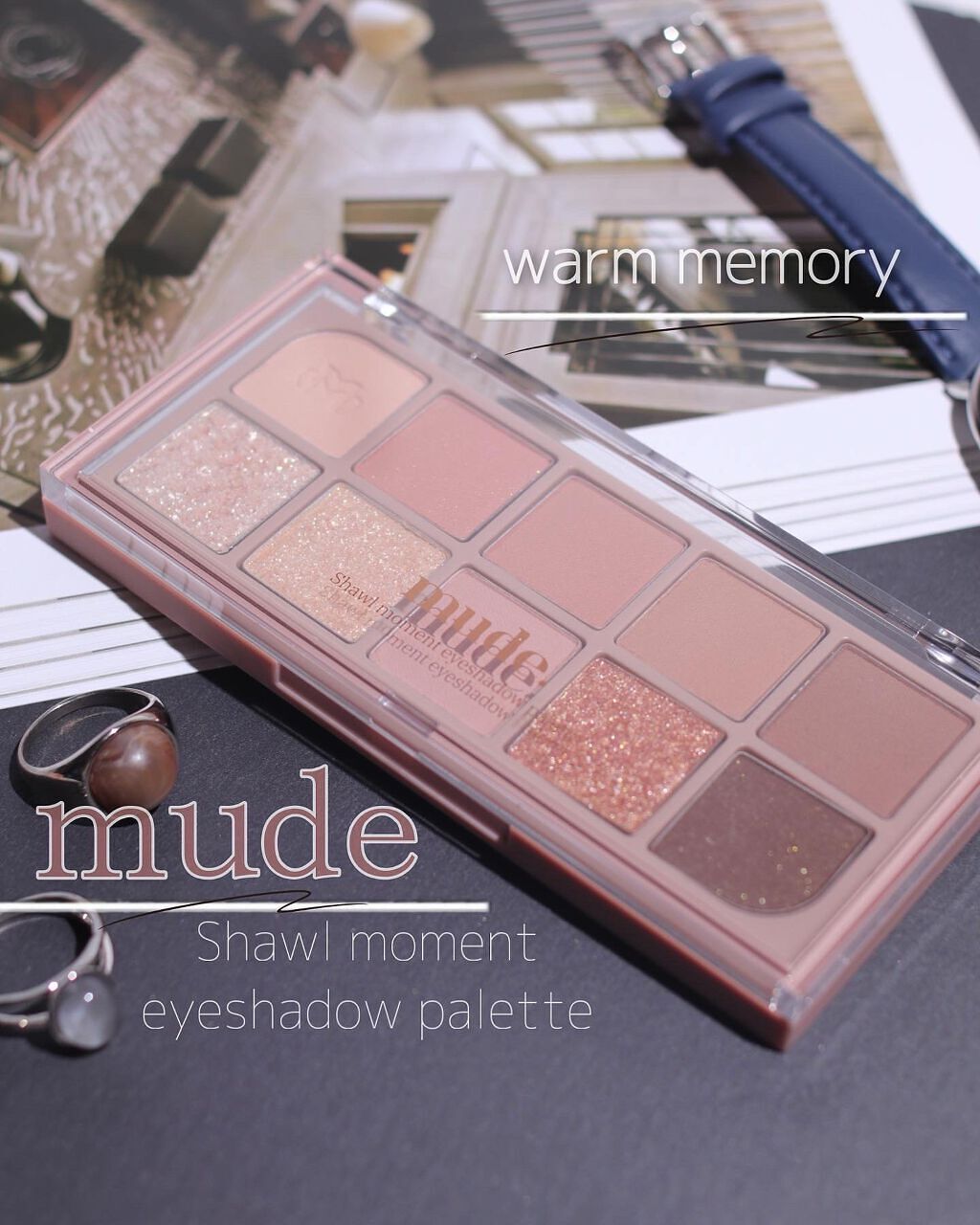 MDショールモーメント アイシャドウパレット/mude/アイシャドウパレットを使ったクチコミ(1枚目)