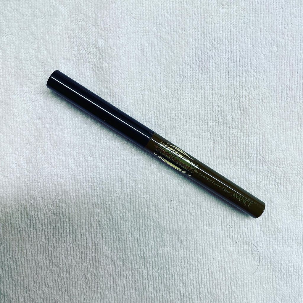 アヴァンセ ジョリ･エ ジョリ･エ クリーミィカラーライナー カーキゴールド/アヴァンセ/ペンシルアイライナーを使ったクチコミ（2枚目）
