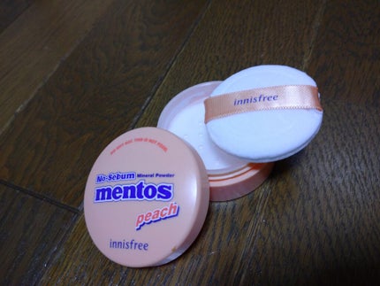 ノーセバム ミネラルパウダー LTD20/innisfree/ルースパウダーを使ったクチコミ(2枚目)