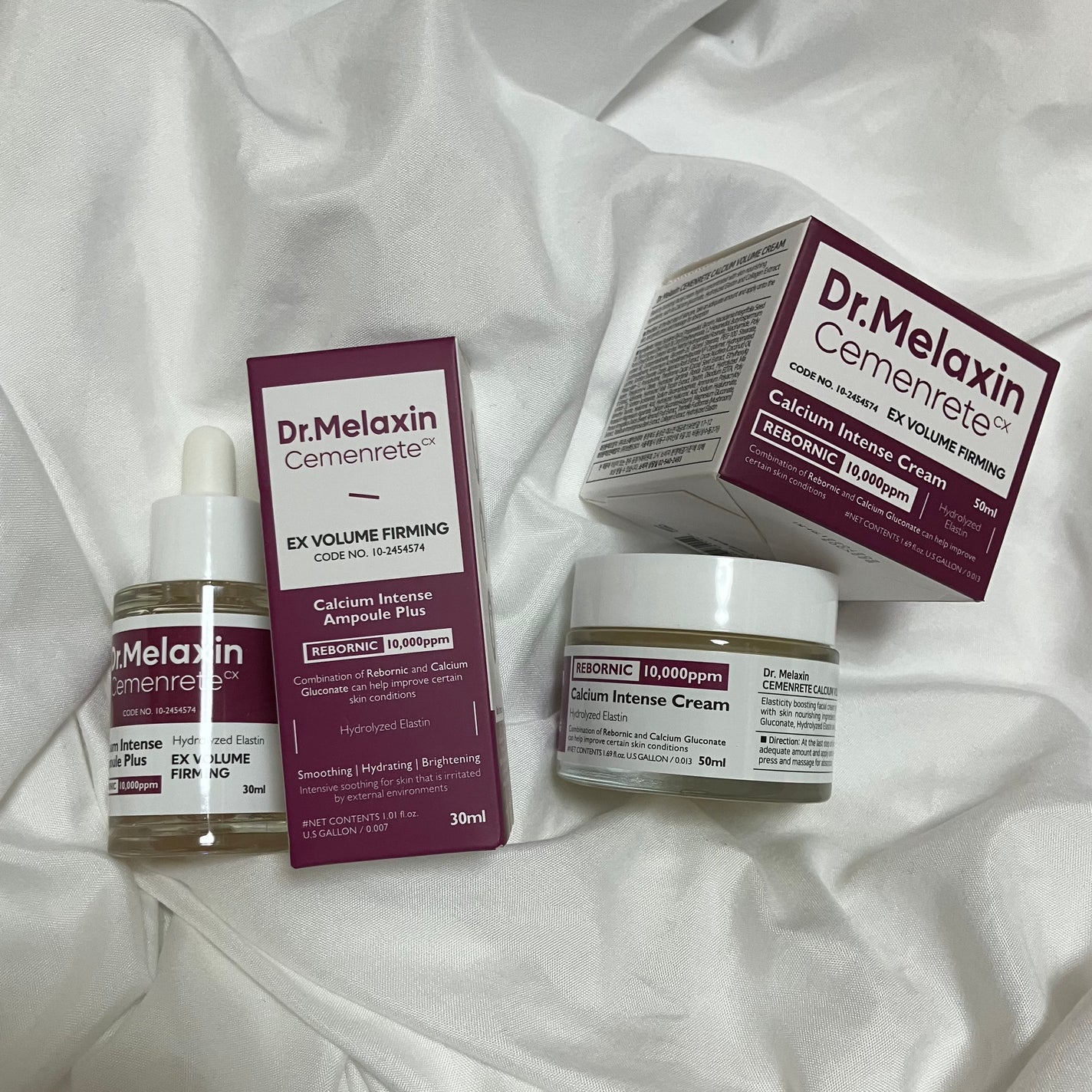 Cemenrete Calcium Intense Cream/Dr.Melaxin/フェイスクリームを使ったクチコミ(2枚目)