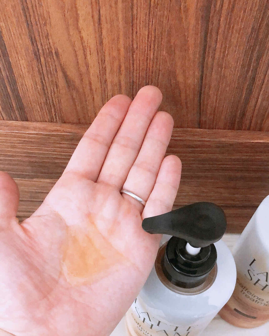 モイストシャンプー／モイストトリートメント/LATTE SHAM/市販シャンプーを使ったクチコミ（2枚目）