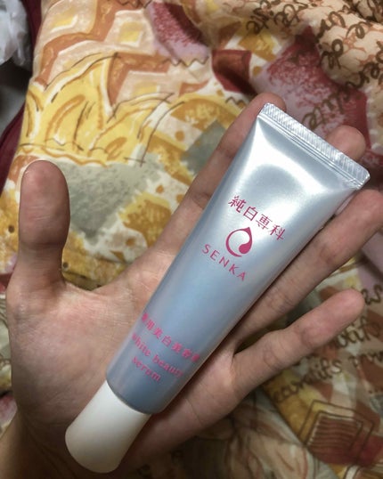 純白専科 すっぴん白雪美容液(専科 薬用美白クリーム)/SENKA(専科)/美容液を使ったクチコミ(3枚目)
