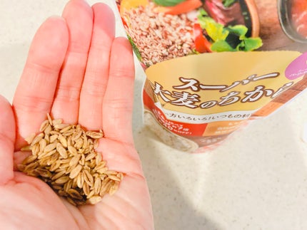 スーパー大麦のちから/ビオリエ/低糖質食品を使ったクチコミ(4枚目)