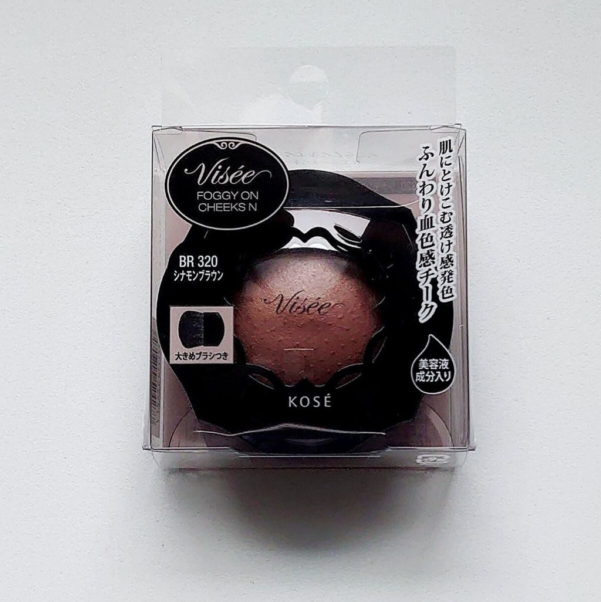フォギーオンチークス N/Visée/パウダーチークを使ったクチコミ(1枚目)