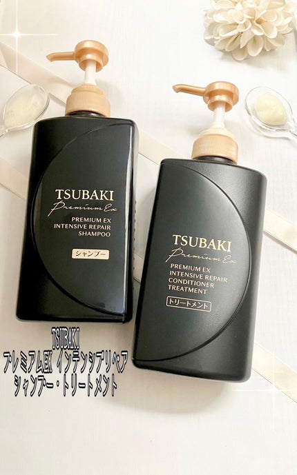 プレミアムEX インテンシブリペア <シャンプー>/コンディショナー<ヘアトリートメント> /TSUBAKI/市販シャンプーを使ったクチコミ(1枚目)