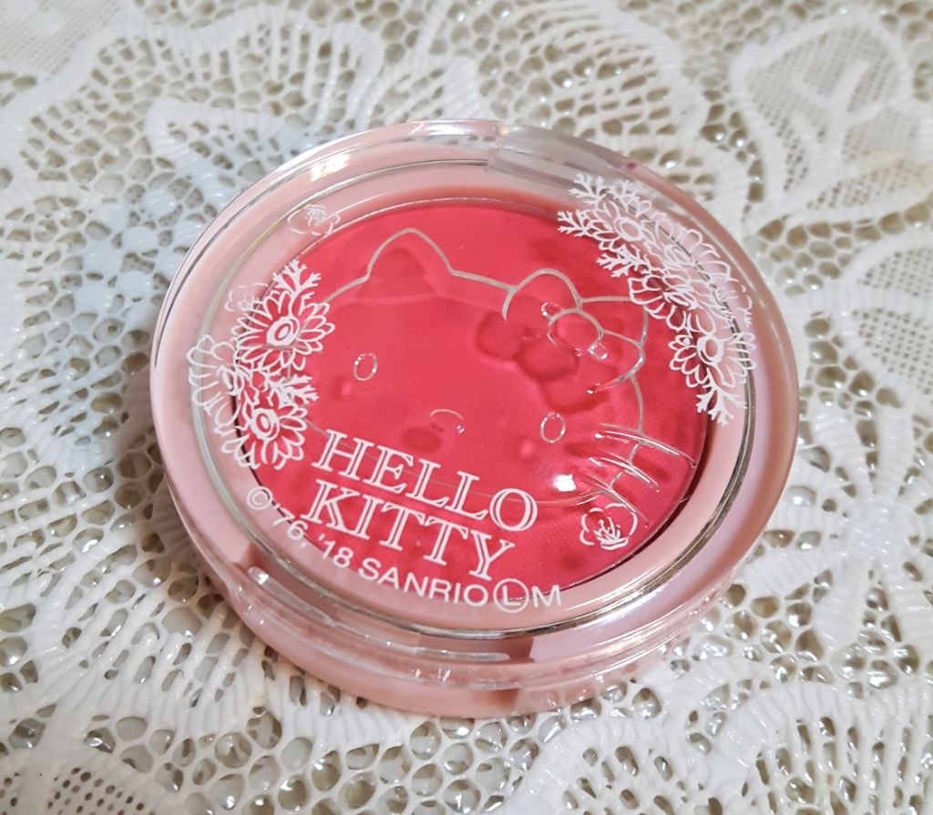 Blooming Kitty パウダーチーク/DAISO/パウダーチークを使ったクチコミ(1枚目)