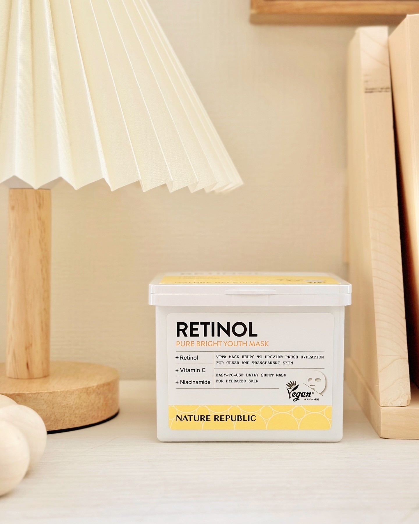 キューブマスク レチノール/ネイチャーリパブリック/シートマスク・パックを使ったクチコミ（3枚目）