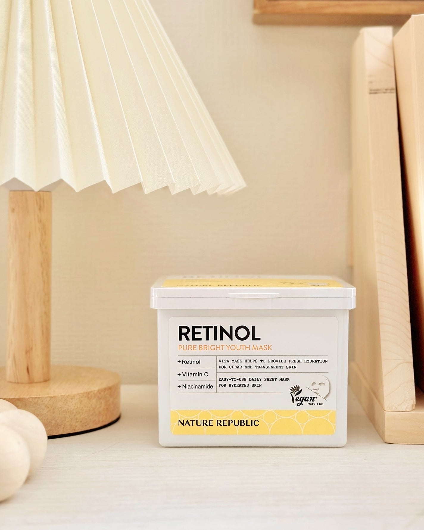 キューブマスク レチノール/ネイチャーリパブリック/シートマスク・パックを使ったクチコミ(3枚目)