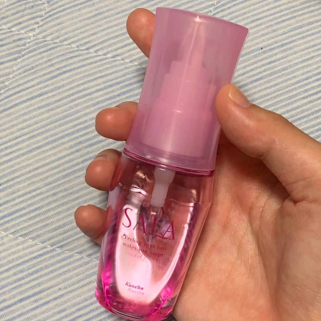 まっすぐアイロン用オイル/SALA/ヘアオイルを使ったクチコミ(1枚目)