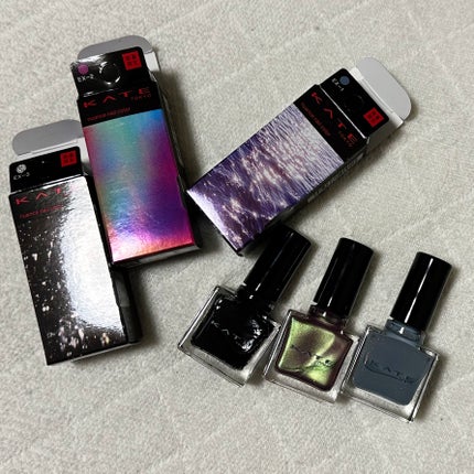 ニュアンスネイルカラー EX-3 銀河のかけら/KATE/マニキュアを使ったクチコミ(2枚目)