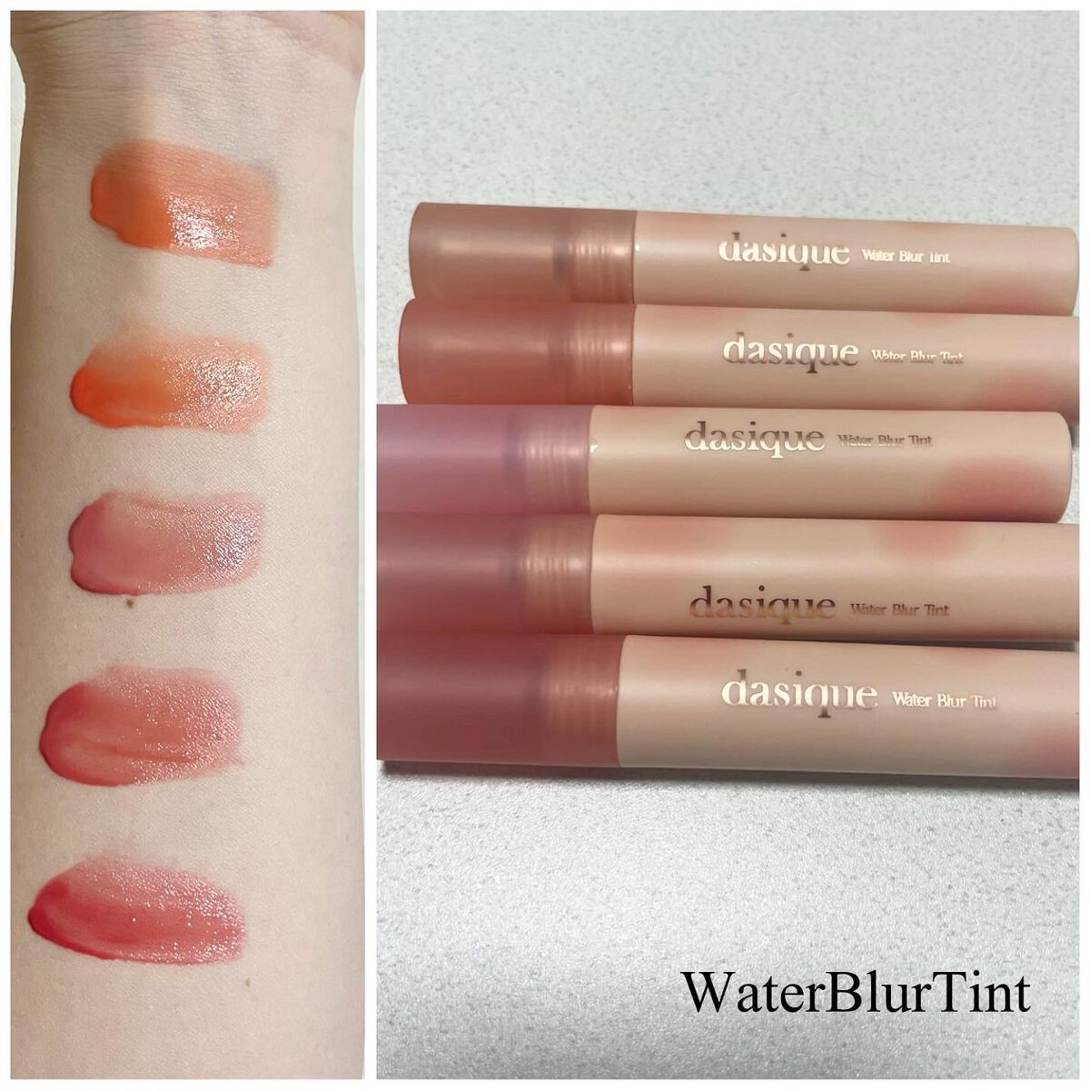 natsumi on LIPS 「.dasiqueリップレビュー💄✨.▫️WaterBlurTi..」(2枚目)