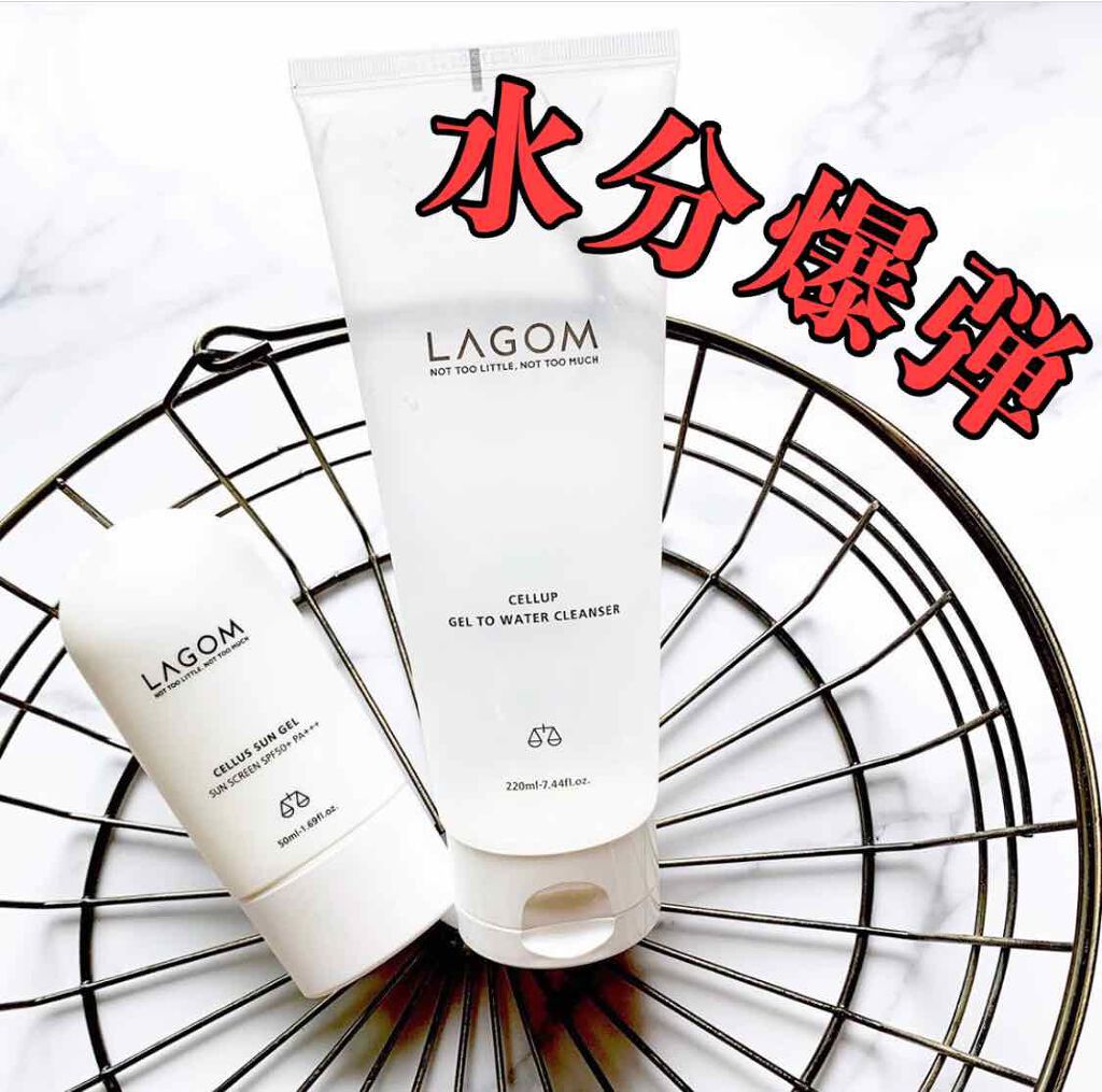 サンジェル SPF50+／PA+++/LAGOM /日焼け止め・UVケアを使ったクチコミ（1枚目）