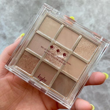 KEYBO FALL IN LOVE SHADOW PALETTE/keybo/アイシャドウパレットを使ったクチコミ（2枚目）