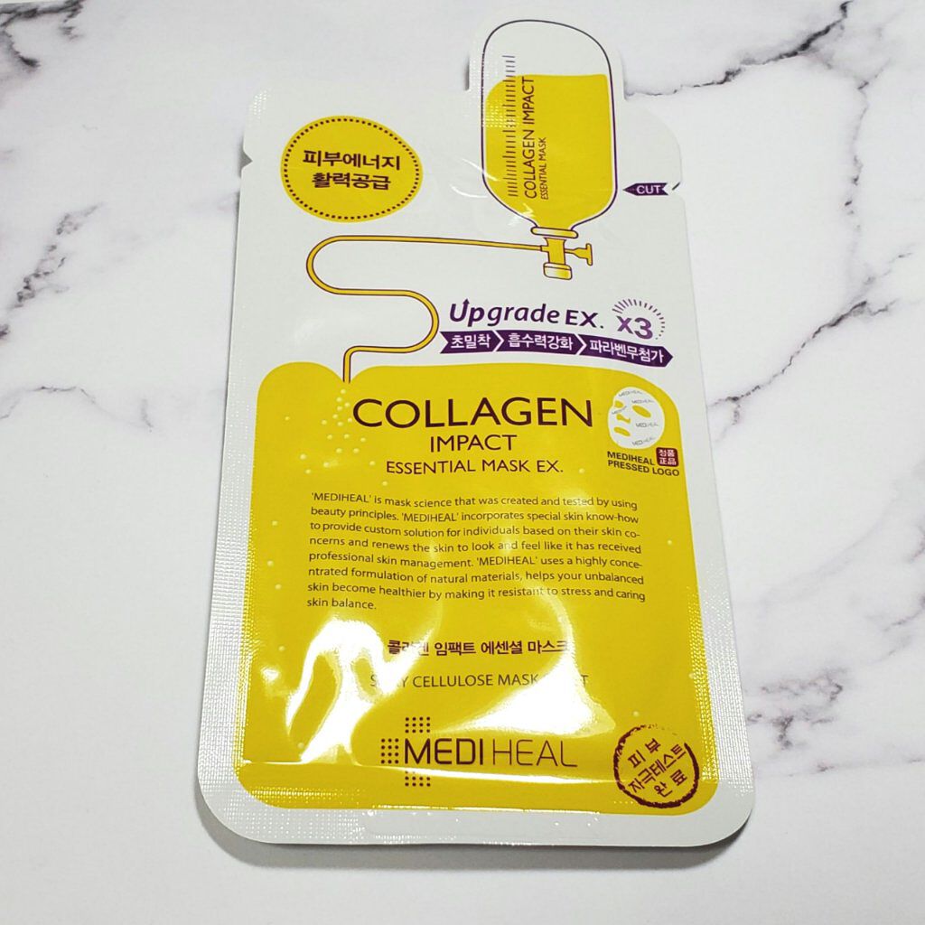 コラーゲン インパクト エッセンシャルマスクEX/MEDIHEAL/シートマスク・パックを使ったクチコミ(3枚目)