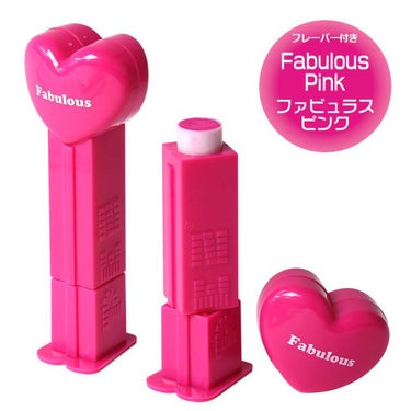 PEZ リップクリームカラー ファビラスピンク