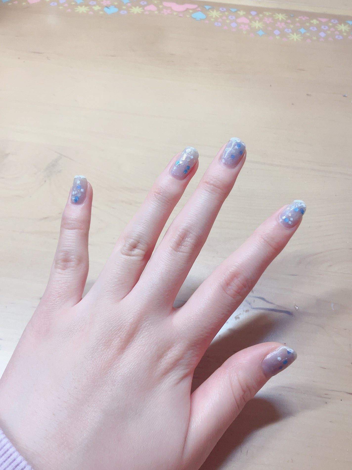 カラフルネイルズ/キャンメイク/マニキュアを使ったクチコミ(4枚目)