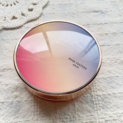 ピンクティーツリーカバーアップグロウクッション/APLIN/クッションファンデーションを使ったクチコミ(3枚目)