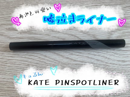 ピンスポットライナー PK-1 ピンク系/KATE/ペンシルアイライナーを使ったクチコミ(1枚目)