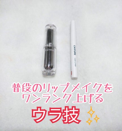 ラスティンググロスリップ/CEZANNE/口紅を使ったクチコミ(1枚目)