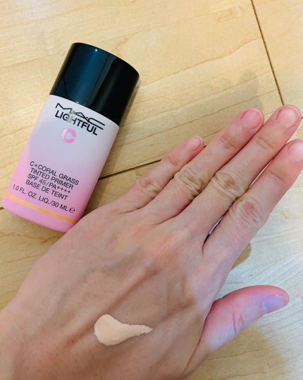 ライトフル C+ティンティッド プライマーSPF45(PA++++)/M・A・C/化粧下地を使ったクチコミ(1枚目)