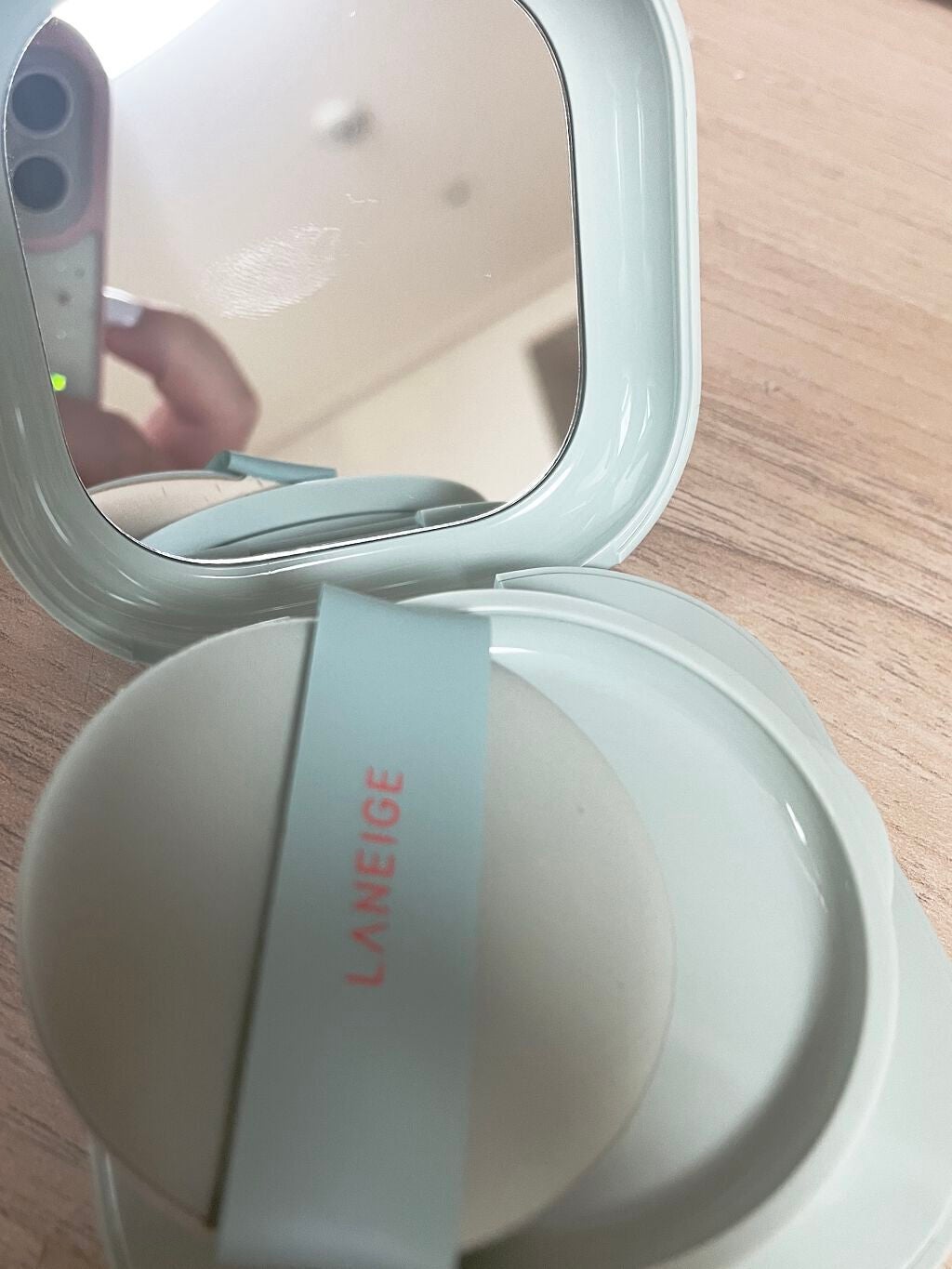 ネオクッション マット/LANEIGE/クッションファンデーションを使ったクチコミ(2枚目)