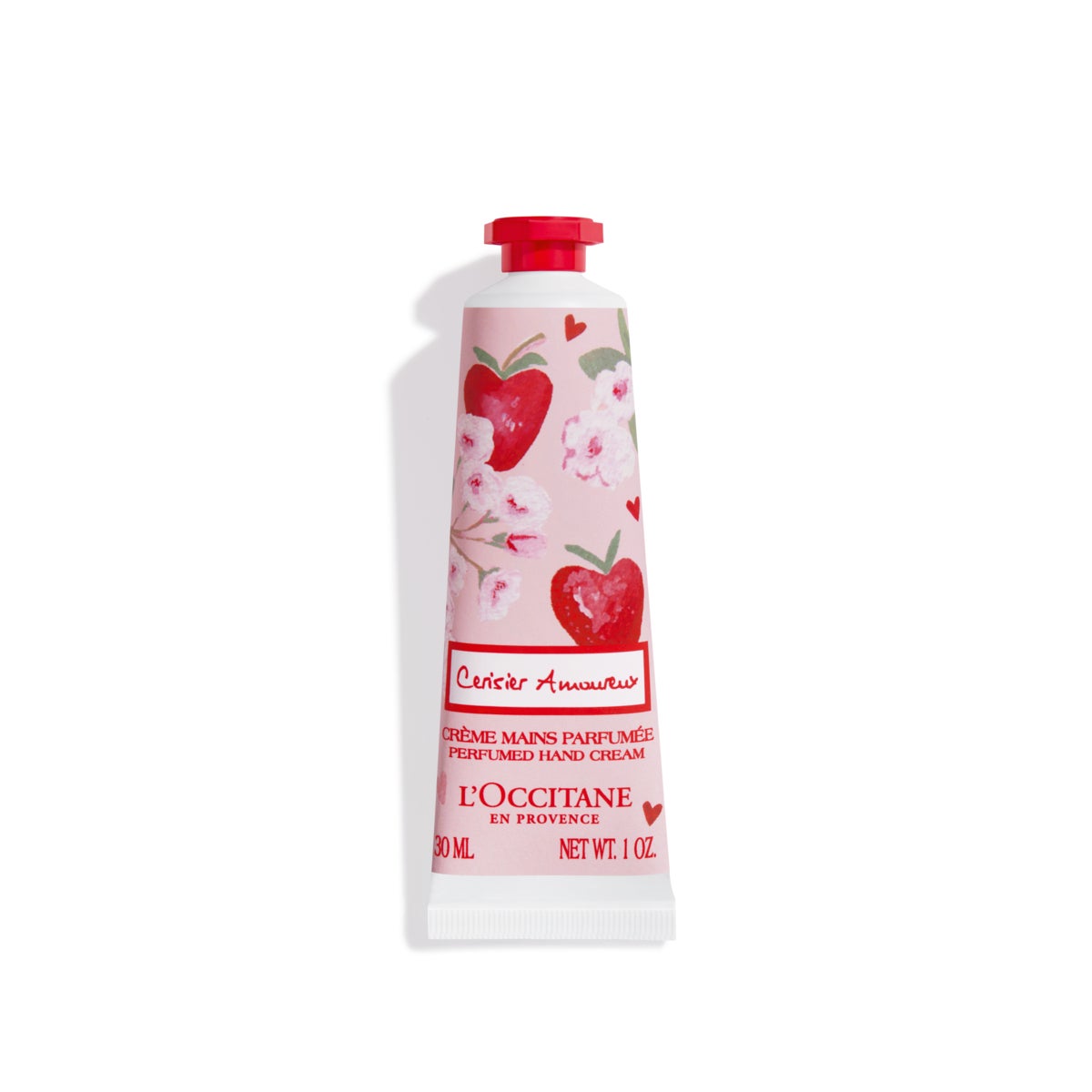 【新品未使用】ロクシタン チェリーストロベリー コンプリート 試してみた】チェリーストロベリー ハンドクリーム L'OCCITANEの