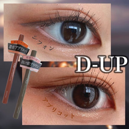 シルキーリキッドアイライナーWP/D-UP/リキッドアイライナーを使ったクチコミ(1枚目)