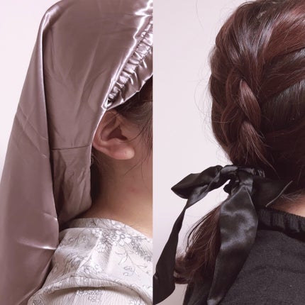 COCOSILK ナイトキャップロング/COCOSILK/ヘアケアグッズを使ったクチコミ(4枚目)