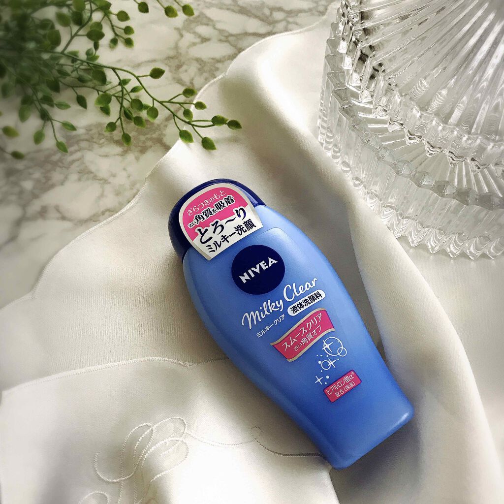 ニベア ミルキークリア洗顔料 スムースクリア/ニベア/洗顔フォームを使ったクチコミ（3枚目）