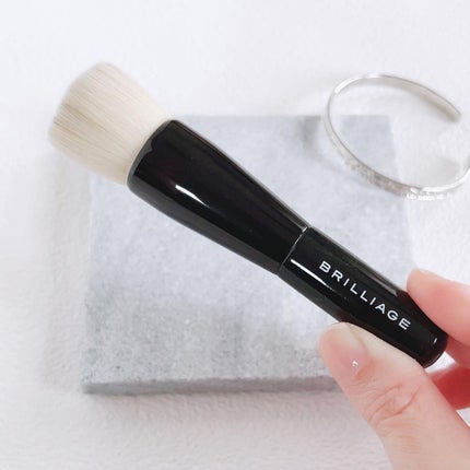 マルチファンデーションブラシ/ブリリアージュ/メイクブラシを使ったクチコミ(3枚目)
