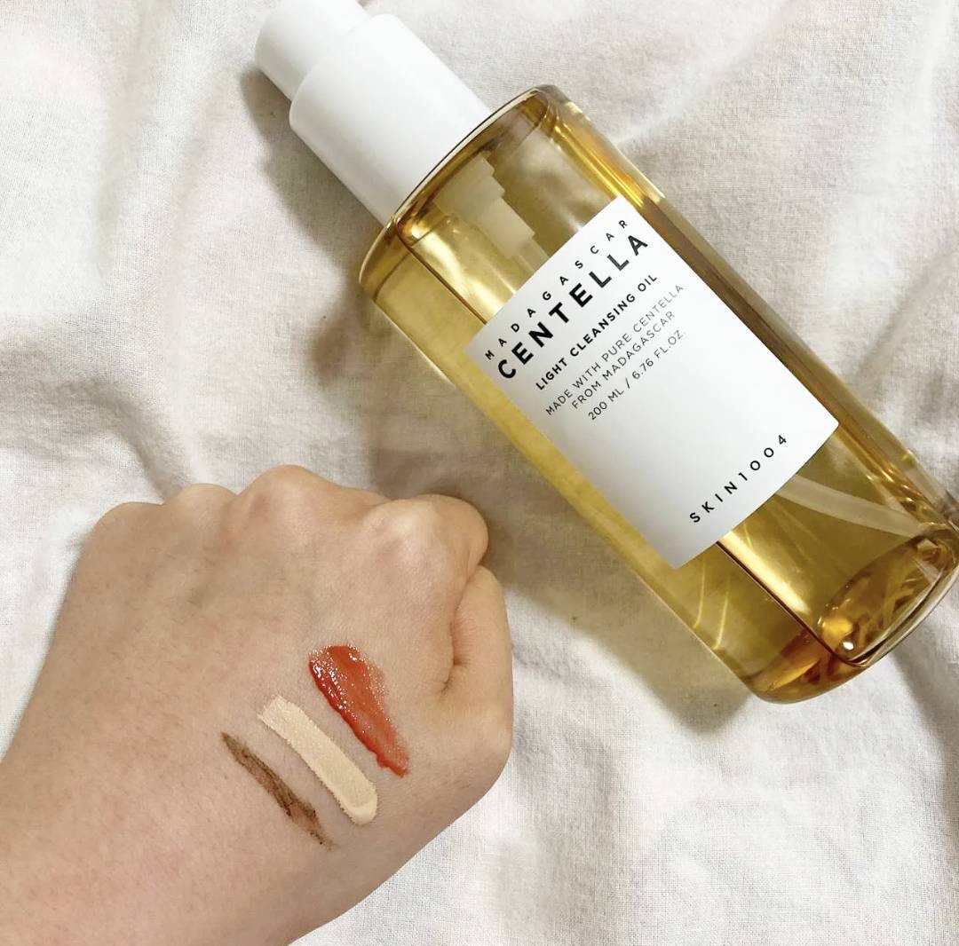 センテラ ライトクレンジングオイル/SKIN1004/オイルクレンジングを使ったクチコミ（3枚目）