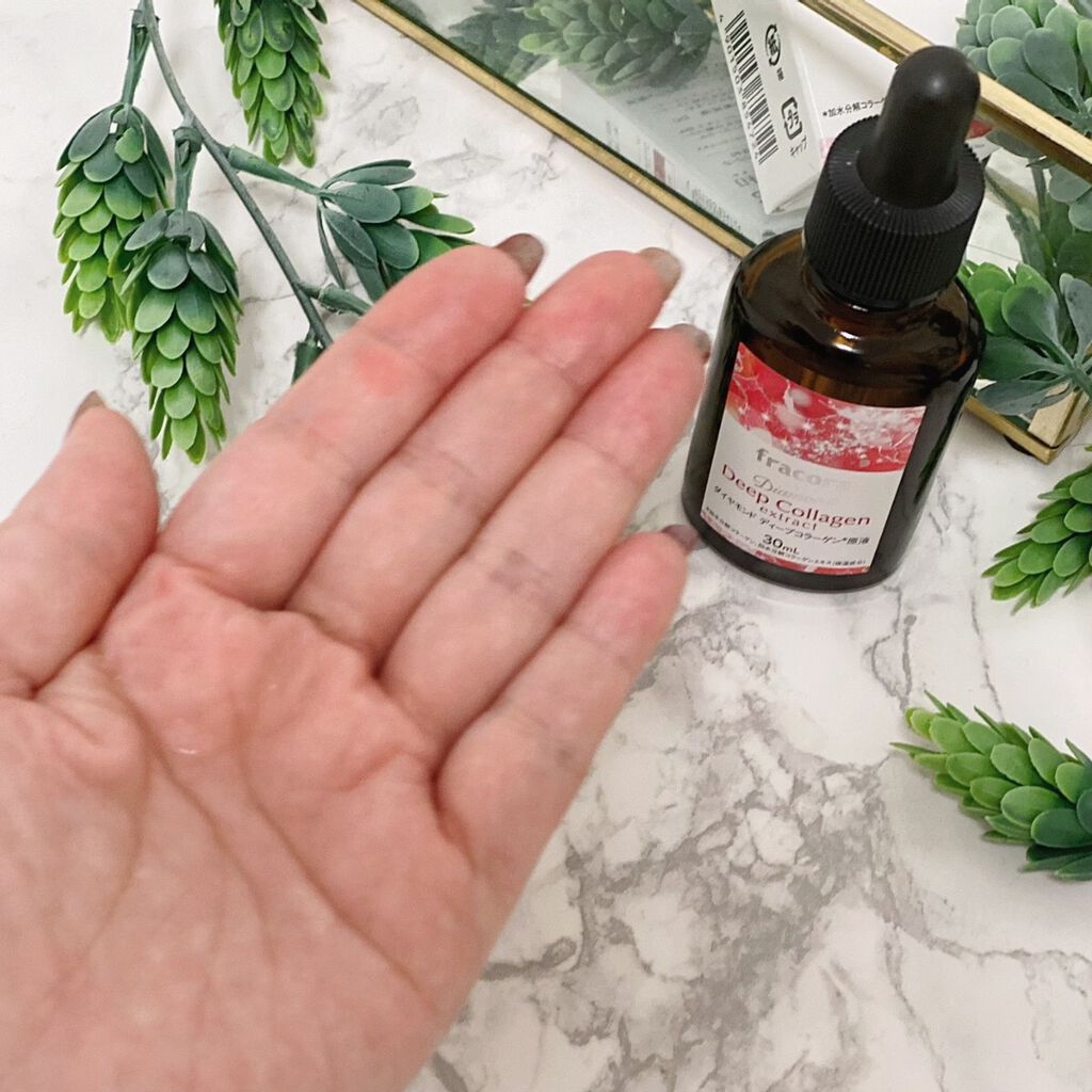 ダイヤモンド ディープコラーゲン原液/fracora/美容液を使ったクチコミ(3枚目)