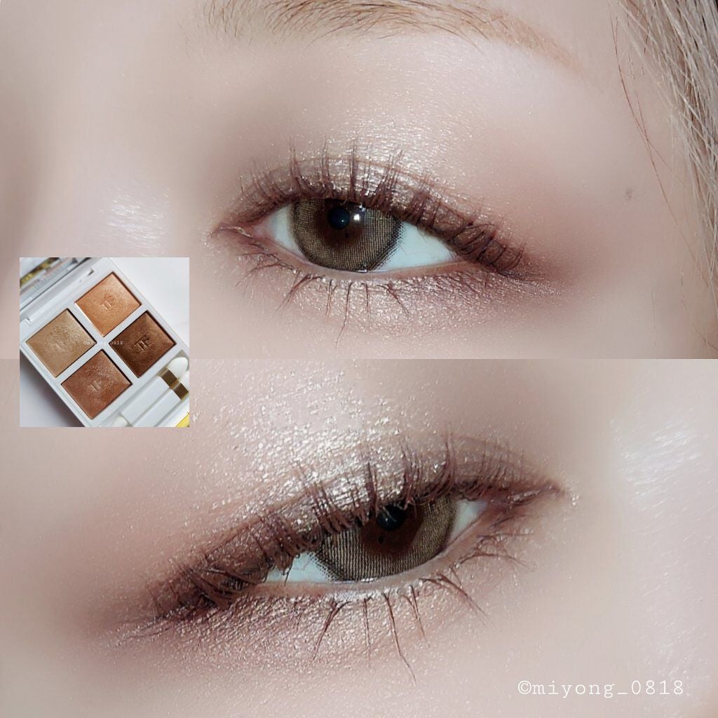 ソレイユ アイ カラー クォード/TOM FORD BEAUTY/アイシャドウパレットを使ったクチコミ(4枚目)