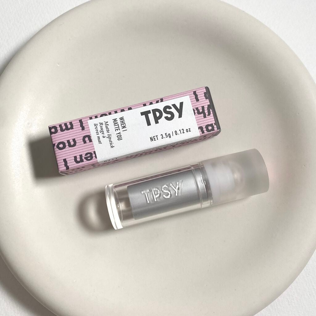 マットリップスティックコレクション When I Matte You/TPSY/口紅を使ったクチコミ(4枚目)